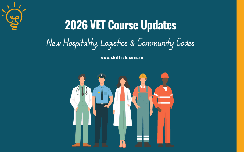 2026 VET Course Updates New Hospitality & Community Codes